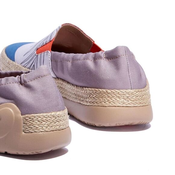 UIN Women's Espadrilles Canvas Walking Casual Shoes(Corner at Backyard Marbella) - Picture 7 of 9